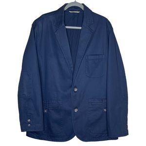 Duluth Trading Company Navy Blue Utility Jacket Coat Men's XL